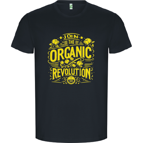 Samarreta "Join The Organic Revolution" Cotó Orgànic